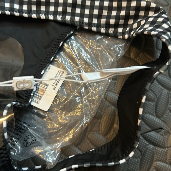 Caroline Constas Kali Bikini Bottom in Gingham Size L - Picture 15 of 15